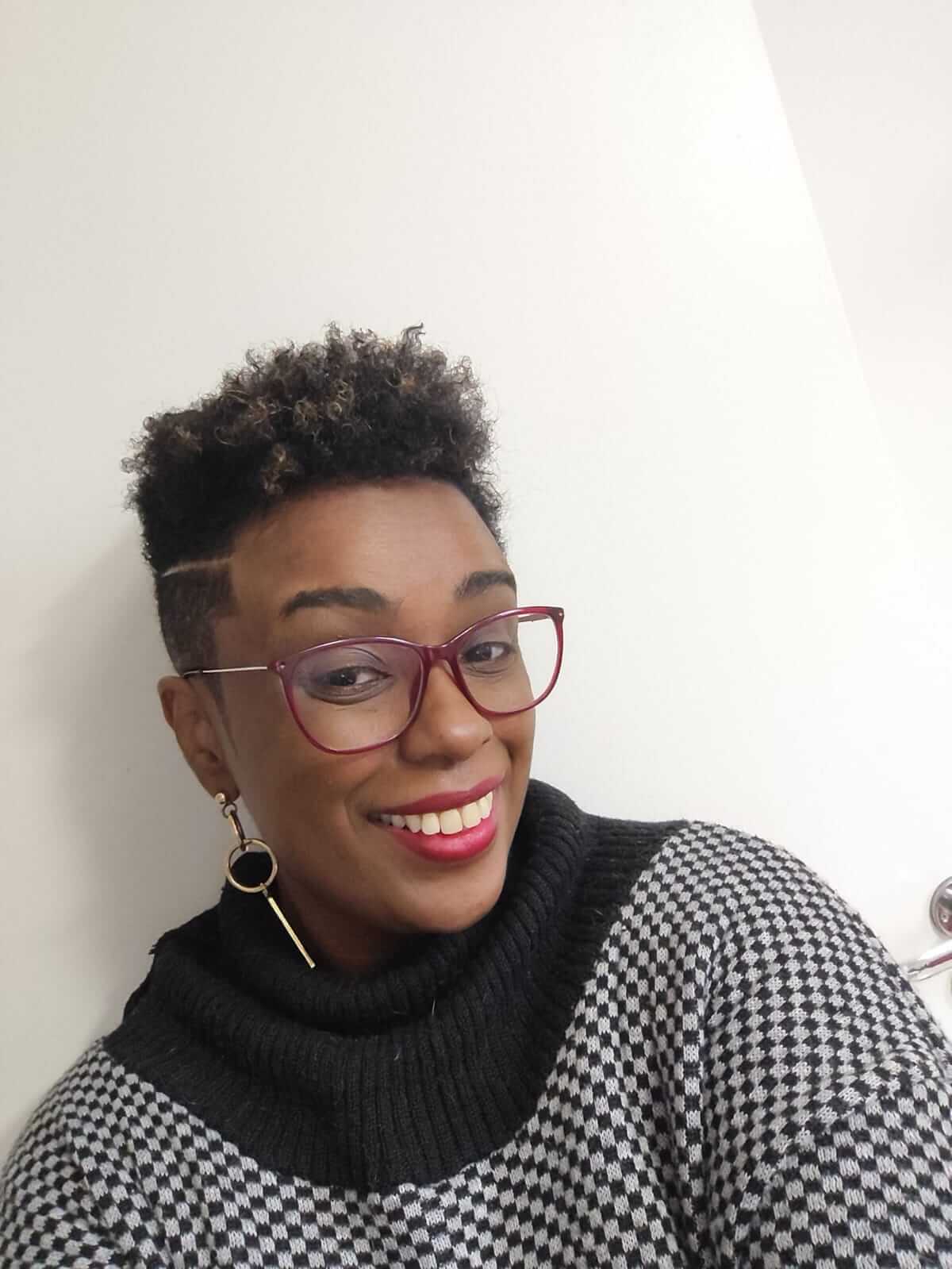 Foto da professora de inglês